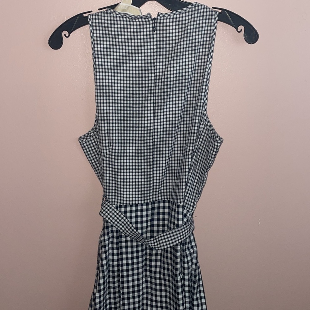 Michael Michael Kors Gingham Fit and Flare Dress 8 - Picture 6 of 8